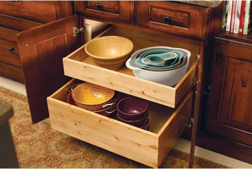 Vista 2 de Juego de 8 cuencos para mezclar, cuencos anidables con asa, incluye 2 cuencos para mezclar, 1 colador, 1 tamiz, 4 tazas medidoras para cocina