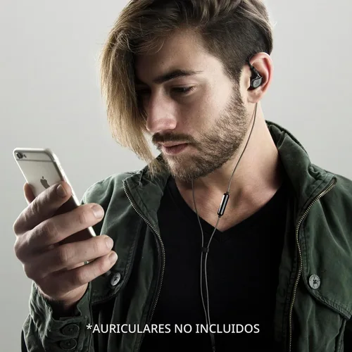 Vista 5 de MEE audio MX PRO Series y M6 PRO Cable de repuesto para auriculares con micrófono en línea y control remoto (negro)