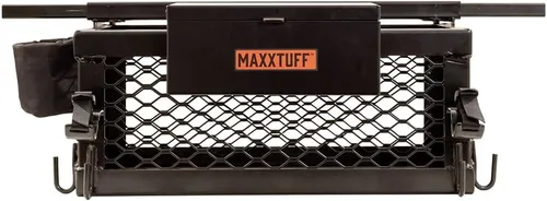 Vista 3 de MAXXTUFF Cesta de tractor ROPSRIDER XHD de alta resistencia, se adapta a la mayoría de barras ROPS de tractor y cortacésped de giro cero