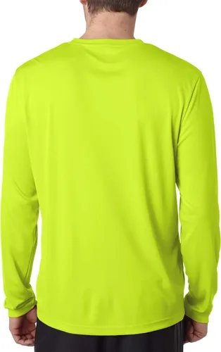 Vista 4 de Hanes Camiseta de manga larga para hombre Cool DRI Performance (482L)