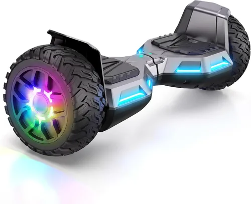 Vista 23 de LIEAGLE Hoverboard, All-Terrain Self-Balancing Scooter All Age Groups 01—6.5" Negro