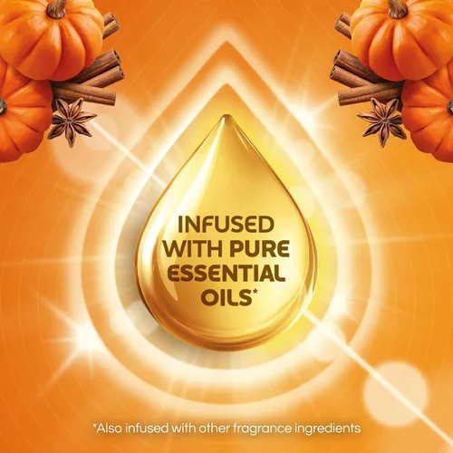 Vista 4 de Air Wick Repuesto de aceite perfumado enchufable, infundido con aceites esenciales, ambientadores de aire enchufables para el hogar, Pumpkin Spice