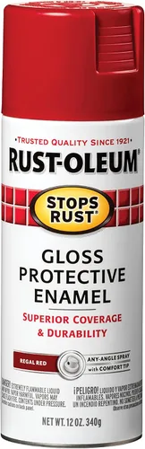 Vista 28 de Rust-Oleum 7776830 - Pintura en aerosol para prevención del óxido, 12 onzas, negro plano