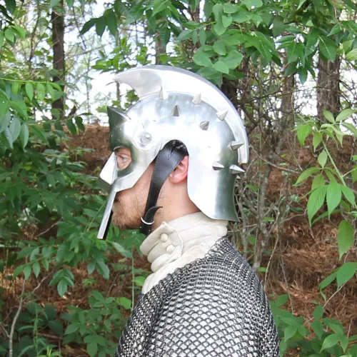 Vista 5 de Maximus Roman Gladiator Casco ennegrecido 0.63 oz