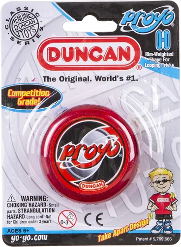 Vista 13 de Duncan Toys ProYo Looper - Yoyó para principiantes con cuerda, eje de madera y cuerpo de plástico, color misterioso