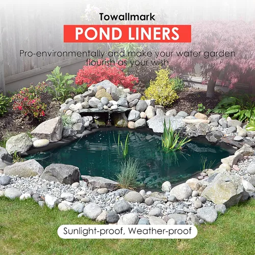 Vista 2 de Towallmark 01 Pond Liner, Negro