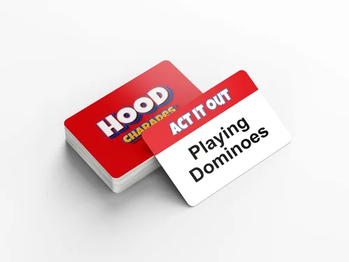 Vista 8 de Black Owned Da rienda suelta a las divertidas charadas de Hood & Paquete de pase de gueto: Los mejores juegos de trivia urbana para personas negras