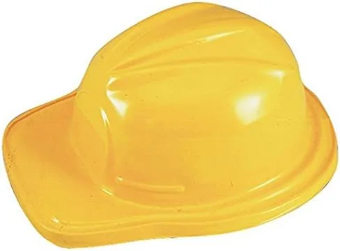 Vista 2 de Cascos de construcción de plástico para adultos (12 por paquete)