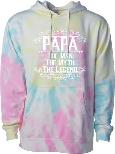 Vista 4 de Papa The Man, The Myth, The Legend - Sudadera unisex con capucha