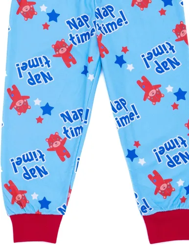 Vista 7 de Cocomelon Pijamas para niños Camiseta musical de manga larga para niños con pantalones pijamas Regalo de ropa de descanso para él