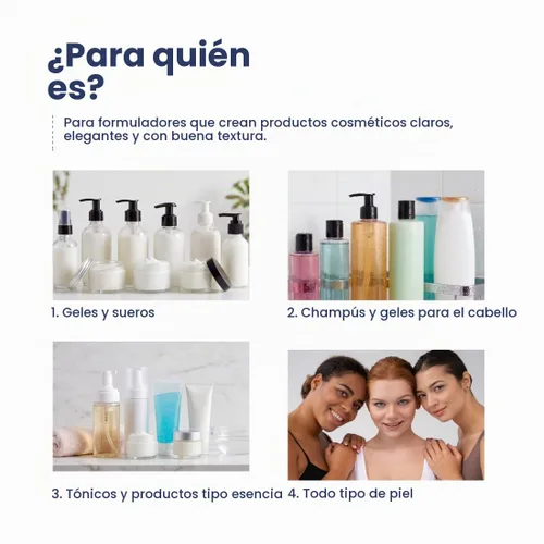 Vista 5 de Hidroxietil Celulosa (8.81 oz / 250g) Grado cosmético para formulación de bricolaje, geles