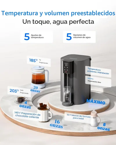 Vista 7 de Waterdrop C1H - Sistema de ósmosis inversa caliente instantánea, no requiere instalación