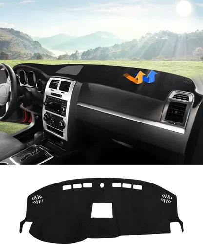 Vista 20 de Autorder Alfombrilla de cubierta de tablero para Toyota 4Runner 2003 2004 2005 2006 2007 2008 2009 Accesorios Cubierta de tablero de terciopelo