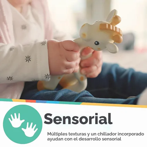 Vista 3 de Nuby Jackie The Giraffe - Mordedor súper suave