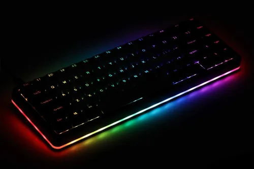 Vista 9 de Drop - Teclado mecánico de alto perfil ALT Teclado para juegos de 65% (67 teclas), interruptores hot-swap, macros programables, retroiluminación
