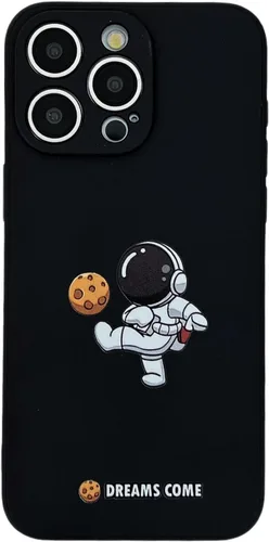 Vista 30 de Yonds Queen Funda protectora de TPU para iPhone SE 2022 (3ª generación), compatible con iPhone 7/8/SE2 (2020), diseño de astronauta, planeta, luna