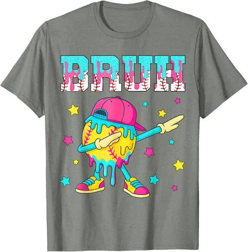Vista 75 de Baseball Life Style 101 Apparel Youth Drip Baseball Boys Kid Camiseta