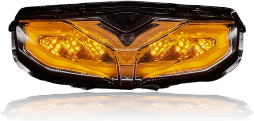 Vista 4 de MT-09 PARA Yamaha Luz TRASERA 2021 2022 2023 humo MT-10 2022 2023 2024 homologado e-homologado R+L Turns