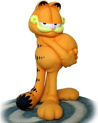 Vista 2 de Factory Entertainment Figura de estatua de Garfield (edición de galería)