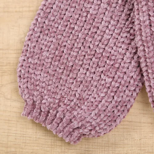 Vista 4 de JNBLDA Suéter de punto para bebé niña y niño, sudadera de manga larga para otoño e invierno