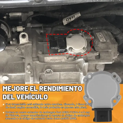Vista 4 de Yinlowa AE8Z-7C604-A Actuador de embrague de transmisión para Ford Focus Fiesta Compatible con Focus 2012-2018 y Fiesta 2011-2019