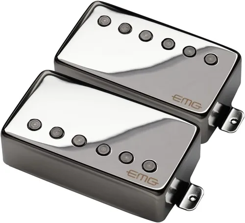 Vista 6 de EMG 57/66 Cuello y Puente Pickup Set - Negro