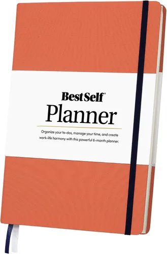 Vista 11 de Self Planner de BestSelf – Agenda de 6 meses sin fecha para la gestión del tiempo, mejora de la productividad, programación y logro