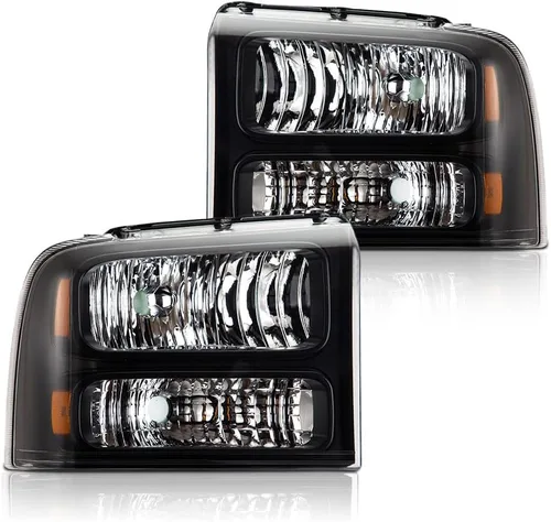 Vista 11 de GRAND ORANGE - Juego de faros delanteros, compatible con Ford F250 F350 F450 F550 1999-2004, para Ford Excursion 2000-2004, lado del conductor
