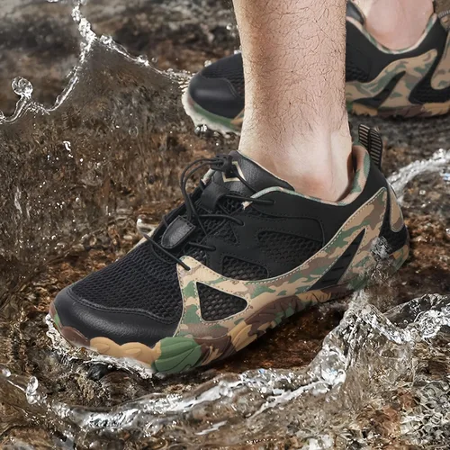 Vista 6 de Lefflow Zapatos de agua de senderismo para mujer, minimalistas, para playa, piscina, caminar, zapatos deportivos Caja de punta ancha