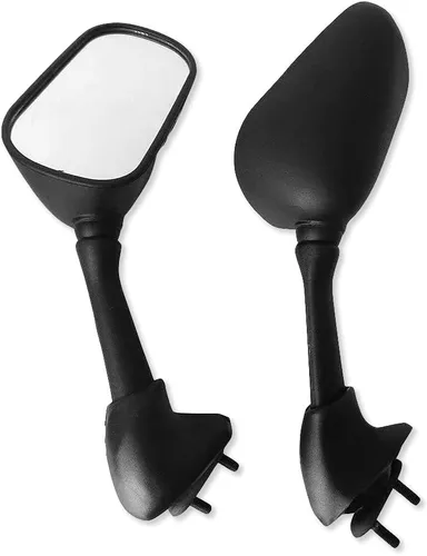 Vista 11 de MT058-BK - Espejos laterales de repuesto para equipo original, color negro, compatible con Yzfr6 Yzf-R6 YZF-R1 Yzfr1 1998 1999 2000 2001 2002
