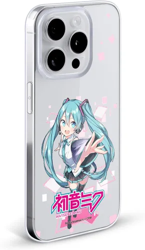 Vista 2 de Head Case Designs Licencia Oficial Hatsune Miku Gráficos Lindos Carcasa de Gel [Protección de Grado Militar] Compatible con Apple iPhone 7