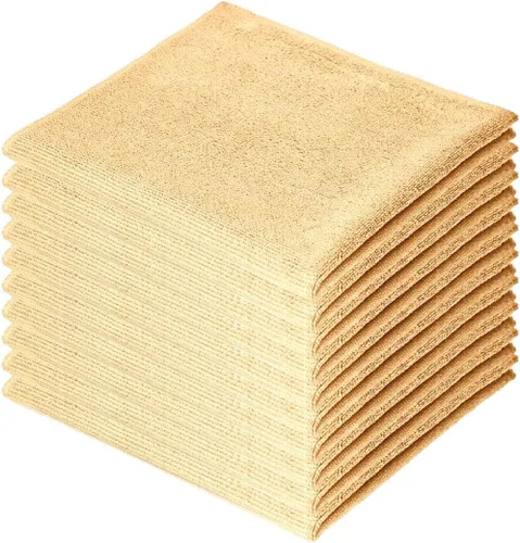 Vista 20 de Superio Microfiber Cleaning Cloths Color-Coded for Easy Organization, Ultra-Soft, Durable, Multi-Purpose Cloths for Bathroom, Kitchen, Windows