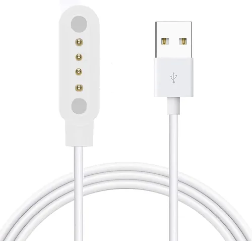 Vista 7 de Lamshaw Compatible con el cargador de reloj inteligente Parsonver LA24, cable de carga magnético de repuesto USB compatible con Parsonver LA24 Smart