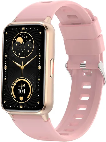 Vista 11 de KPEP AMOLED Fitness Watches for Women Men with Stress Blood Oxygen Heart Rate Monitor Sleep Tracking 110+ Sport Modes Fitness Tracker Watch Calorie