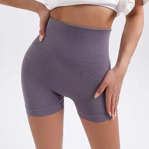 Vista 5 de WXBDD - Pantalones cortos deportivos sin costuras para mujer, leggings de yoga para levantamiento de glúteos, fitness, entrenamiento, gimnasio
