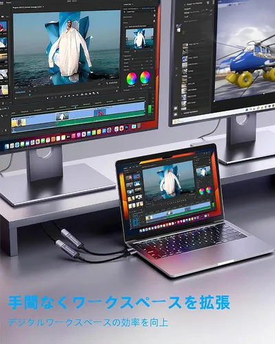 Vista 4 de Sniokco Adaptador USB C a HDMI, cable 4K USBC a HDMI de alta velocidad para Thunderbolt 3/4, adaptador HDMI a USB C con iPhone 16 15 Pro Max MacBook