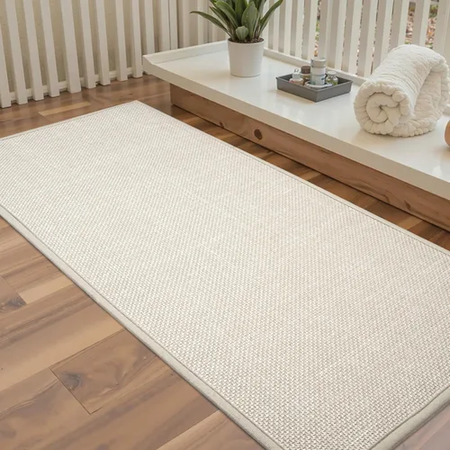 Vista 16 de Alfombra de Baño Fina Antideslizante con Respaldo de Goma de Secado Rápido Súper Absorbente Alfombras de Baño que Caben Debajo de la Puerta