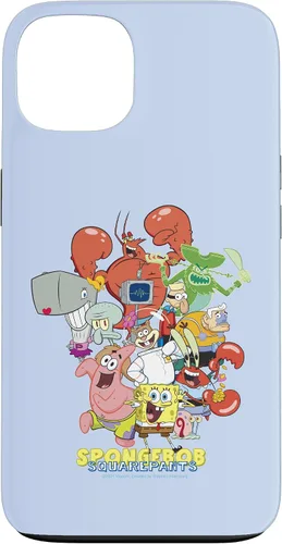 Vista 7 de Funda para iPhone 16 SpongeBob SquarePants Group Party Pose