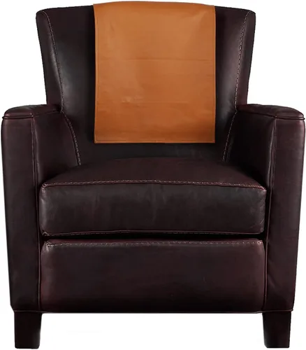Vista 12 de LL LEATHER LOVERS Funda de cuero para reposacabezas de silla reclinable, sofá, sofá biplaza, protector de muebles, funda para asiento de teatro