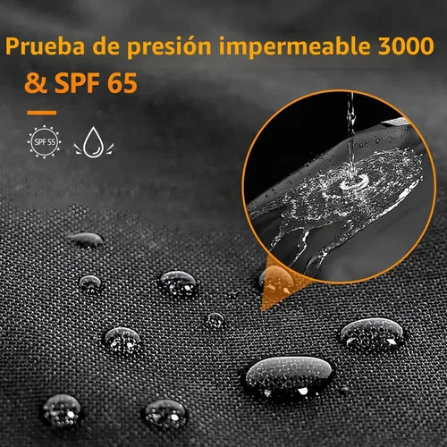 Vista 5 de Funda universal para motocicleta, impermeable, almacenamiento al aire libre, todo tipo de clima, lluvia, nieve, sol, invierno, para todas