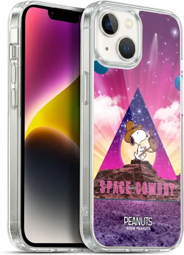 Vista 144 de Head Case Designs Funda de gel con licencia oficial de Peanuts Nebula Cactus Needles Snoopy Space Cowboy [protección de grado militar] compatible