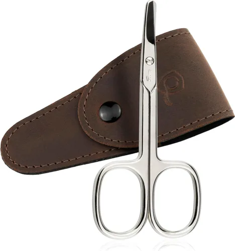 Vista 13 de marQus Tijeras curvadas para cutículas, acero inoxidable de precisión para manicura y pedicura, cuidado de cejas y pestañas, extra afiladas