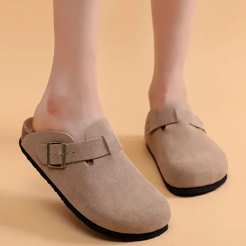 Vista 2 de Zuecos para mujer, zuecos para mujer, con soporte de arco y hebilla ajustable