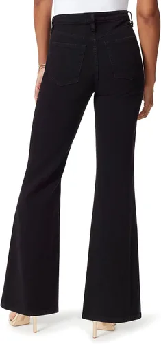 Vista 3 de Sam Edelman Pantalones de mezclilla acampanados de tiro alto para mujer