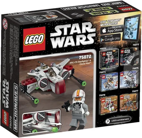 Vista 3 de LEGO Star Wars ARC-170 Starfighter Juguete