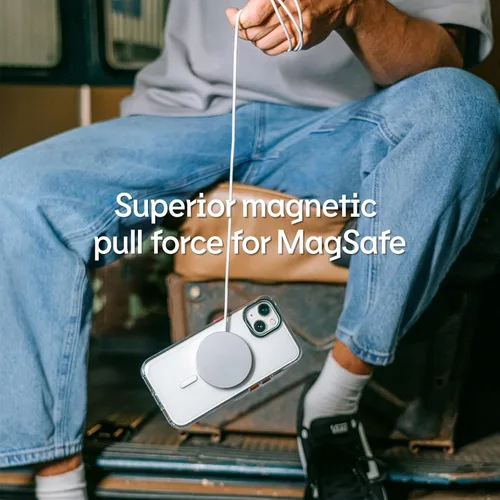 Vista 6 de RhinoShield Funda modular compatible con MagSafe para [iPhone 15 Pro Max] Mod NX - Fuerza de tracción magnética superior, cubierta protectora