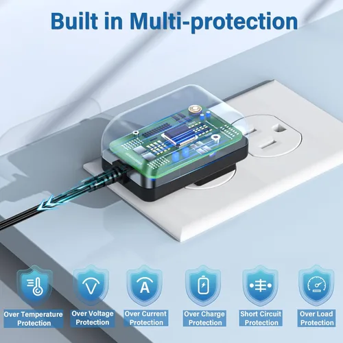 Vista 5 de Cargador de 26 V para TINECO A10 A11 S3 S5 aspiradora inalámbrica, adaptador de cable de alimentación para TINECO iFLOOR Serie 3 Aspiradora