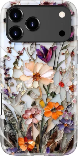 Vista 135 de LUHOURI Funda para iPhone 12 Mini, compatible con carga inalámbrica, doble capa, interior de silicona suave + carcasa exterior dura, bonito diseño