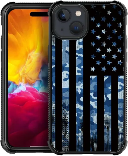Vista 88 de Funda compatible con iPhone X/XS, diseño de bandera estadounidense de béisbol, TPU suave, a prueba de golpes, de vidrio templado, para iPhone X/XS