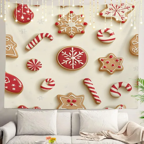 Vista 60 de Shrahala Tapiz de pared de hojas de arce otoñal, hojas rojas llameantes, fondo negro, tapiz grande para colgar en la pared, tapiz decorativo